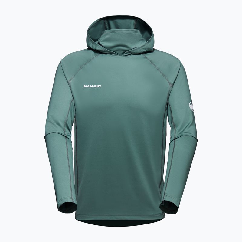 Mammut Selun FL Sun Hoody férfi trekking póló zöld 1016-01420-40236-114 5