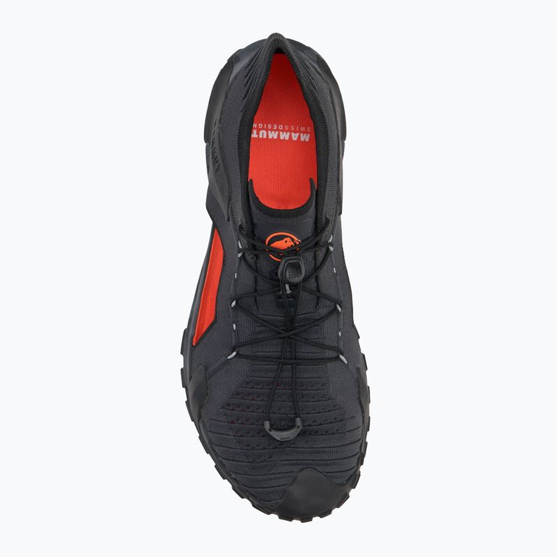 Mammut férfi csizma Hueco II Air Low sötét acél/fekete 5