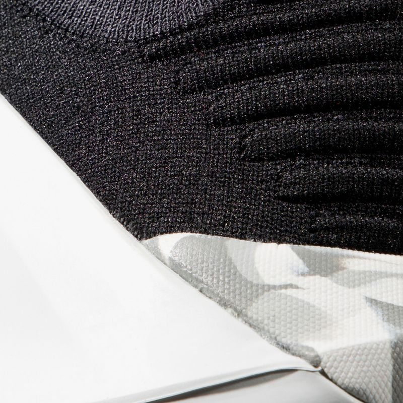 Mammut Hueco Knit II Low fekete/világos jégszürke női közelítő cipő 8