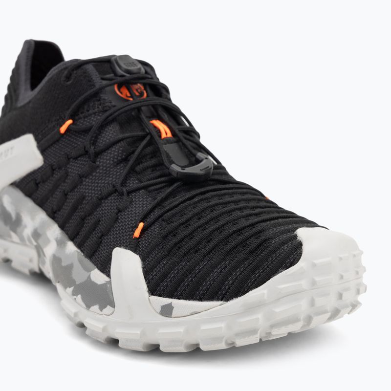 Mammut Hueco Knit II Low fekete/világos jégszürke női közelítő cipő 7