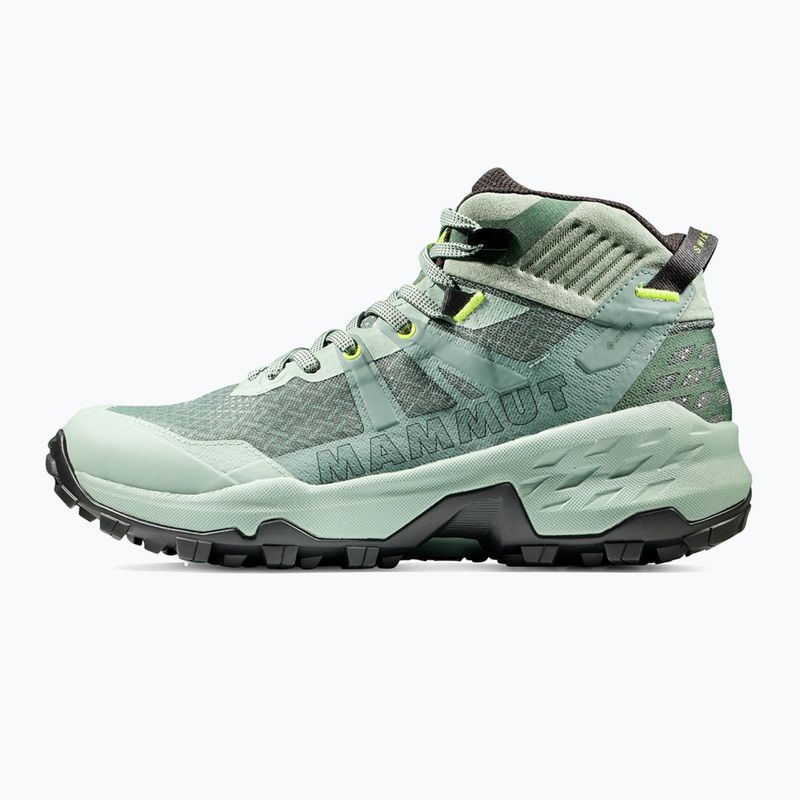 Női trekking cipő Mammut Sertig II Mid GTX jade/dark jade 8