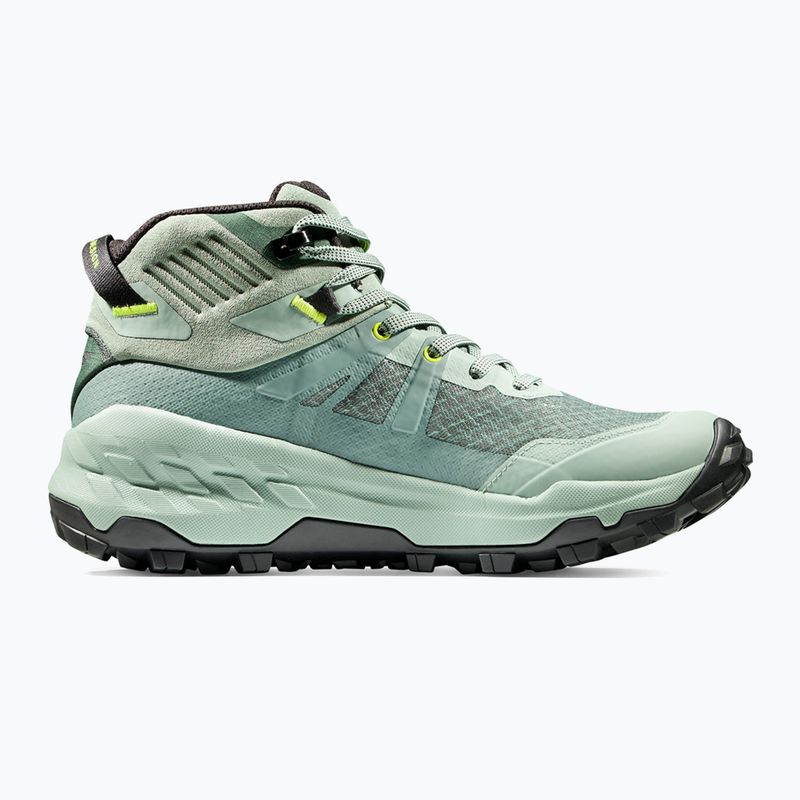 Női trekking cipő Mammut Sertig II Mid GTX jade/dark jade 9