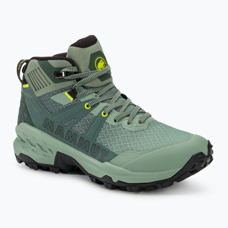 Női trekking cipő Mammut Sertig II Mid GTX jade/dark jade