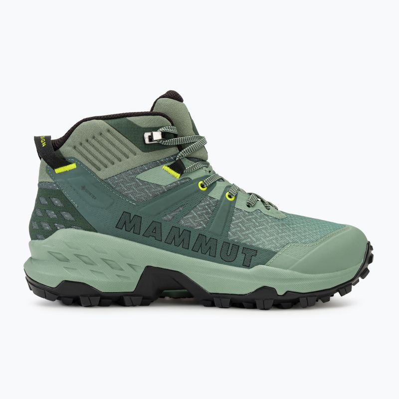 Női trekking cipő Mammut Sertig II Mid GTX jade/dark jade 2