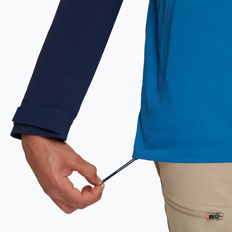 Mammut Alto Guide HS kapucnis férfi esőkabát tengerészkék 1010-29560-50554-115 6