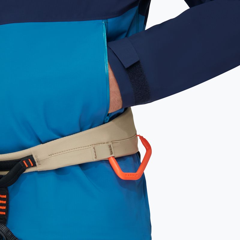 Mammut Alto Guide HS kapucnis férfi esőkabát tengerészkék 1010-29560-50554-115 8