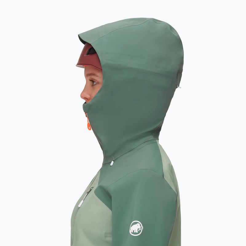 Mammut Alto Guide HS kapucnis női esőkabát zöld 1010-29570-40240-114 4