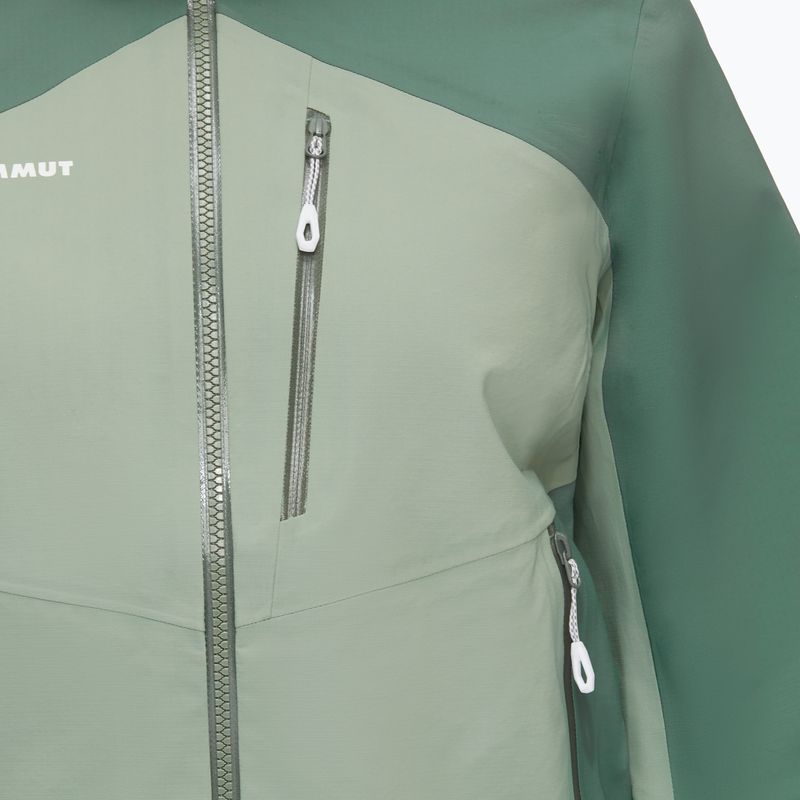 Mammut Alto Guide HS kapucnis női esőkabát zöld 1010-29570-40240-114 5