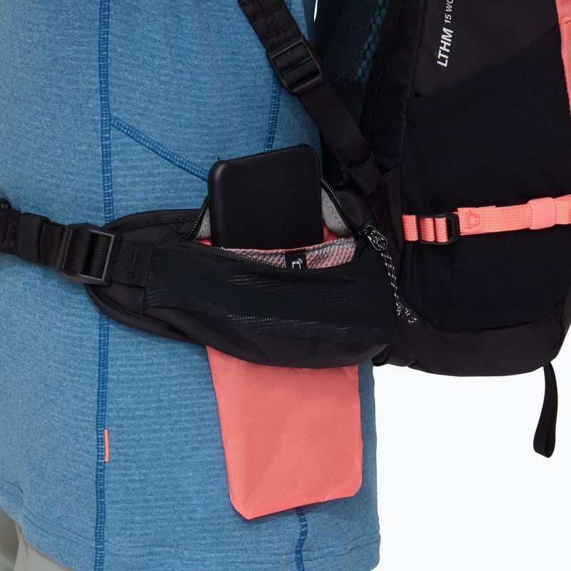 Mammut Lithium 15 l női túra hátizsák rózsaszínű 9