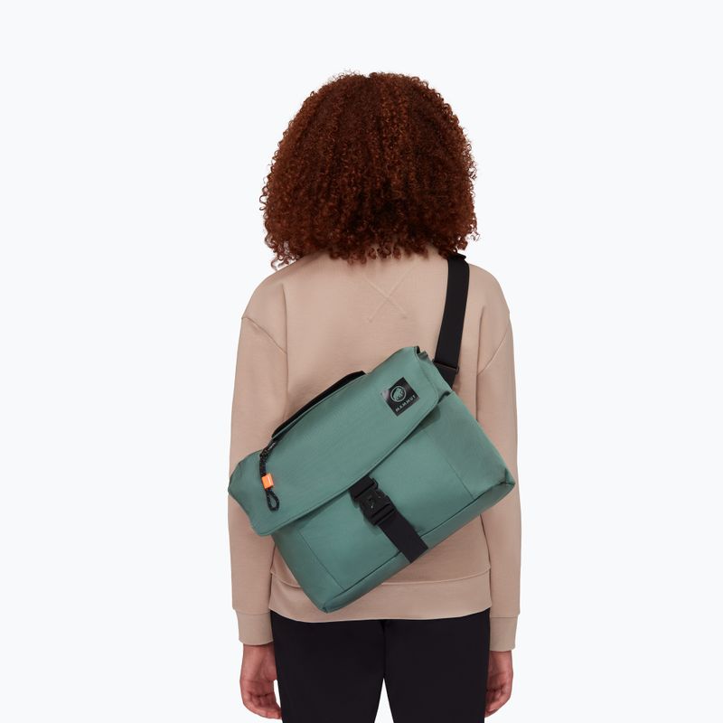 Laptop táska Mammut Xeron Messenger 14 l dark jade 6