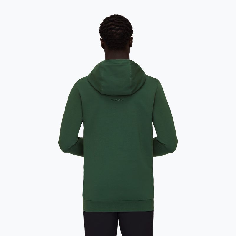 Férfi Mammut ML Hoody Circle trekking pulóver zöld 3