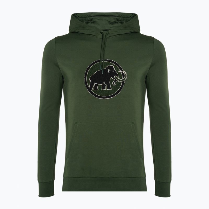 Férfi Mammut ML Hoody Circle trekking pulóver zöld 4