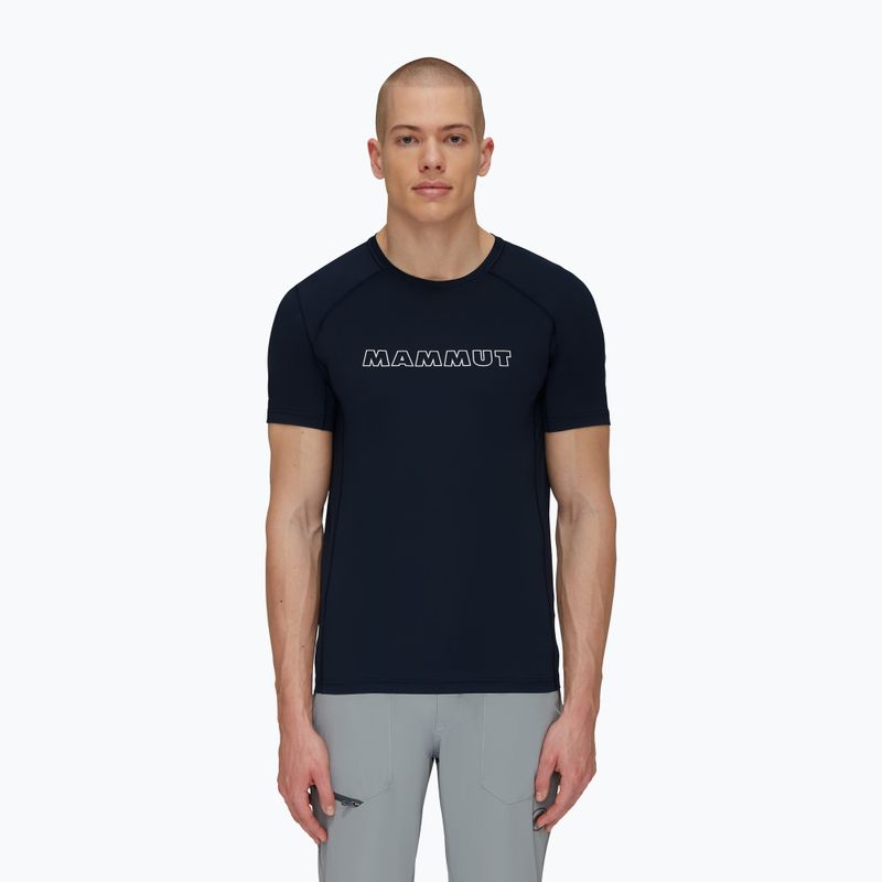 Mammut Selun FL Logo férfi trekking póló tengerészkék 1017-05050