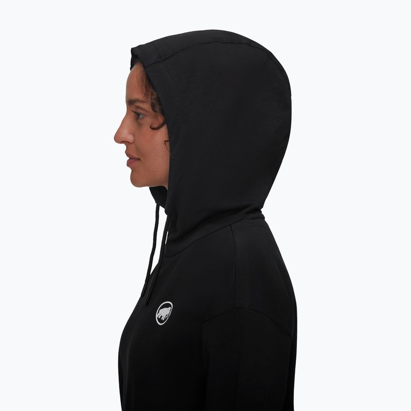 Mammut ML Hoody Original fekete női melegítőfelső 4