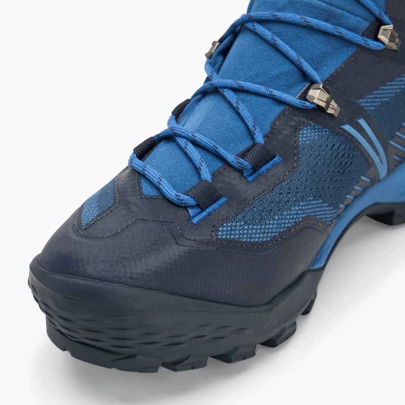 Férfi túrabakancsok Mammut Ducan II High GTX marine/ deep ice 7