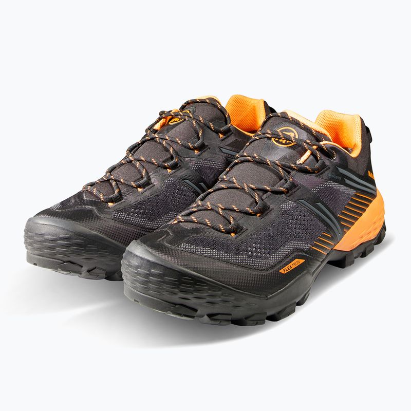 Férfi túrabakancs Mammut Ducan II Low GTX fekete/ sötét mandarin 4