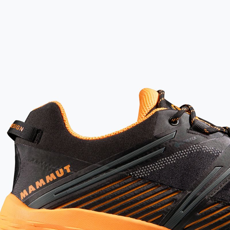 Férfi túrabakancs Mammut Ducan II Low GTX fekete/ sötét mandarin 7