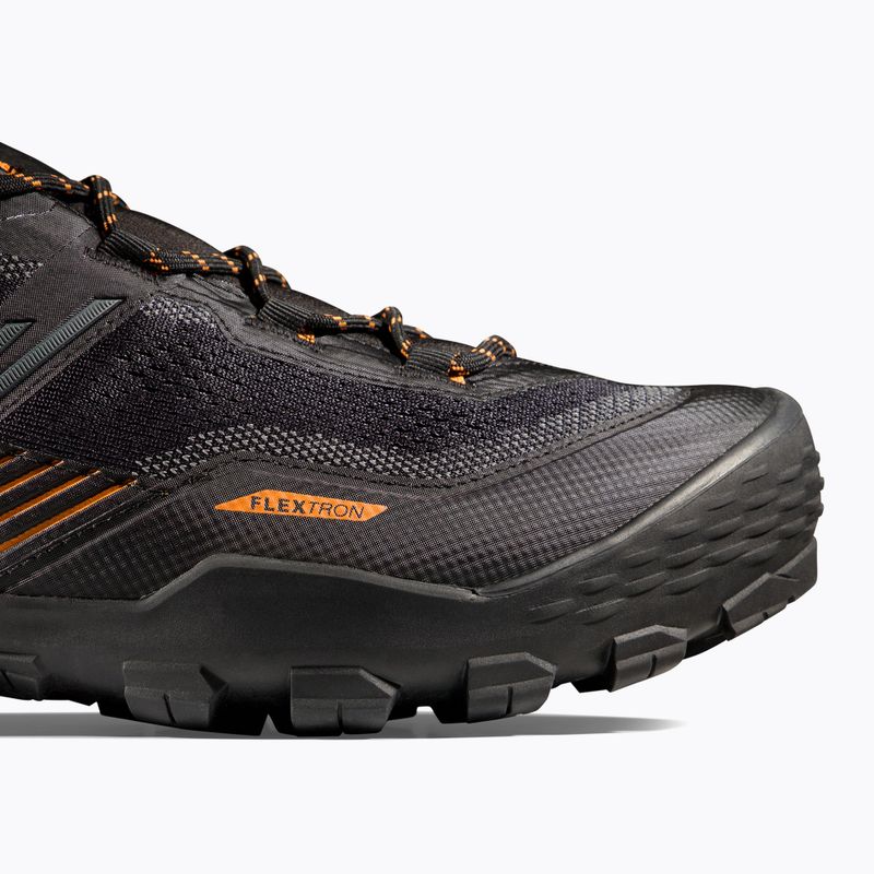 Férfi túrabakancs Mammut Ducan II Low GTX fekete/ sötét mandarin 9