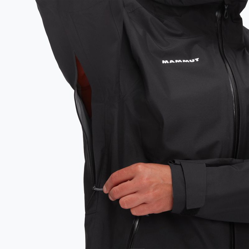 Mammut Alto Light HS black női esőkabát 5