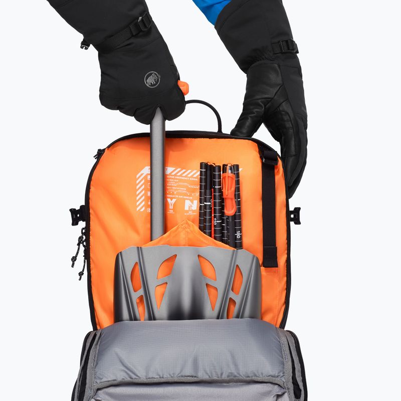 Mammut Nirvana 22 l ejtőernyős hátizsák fekete 4
