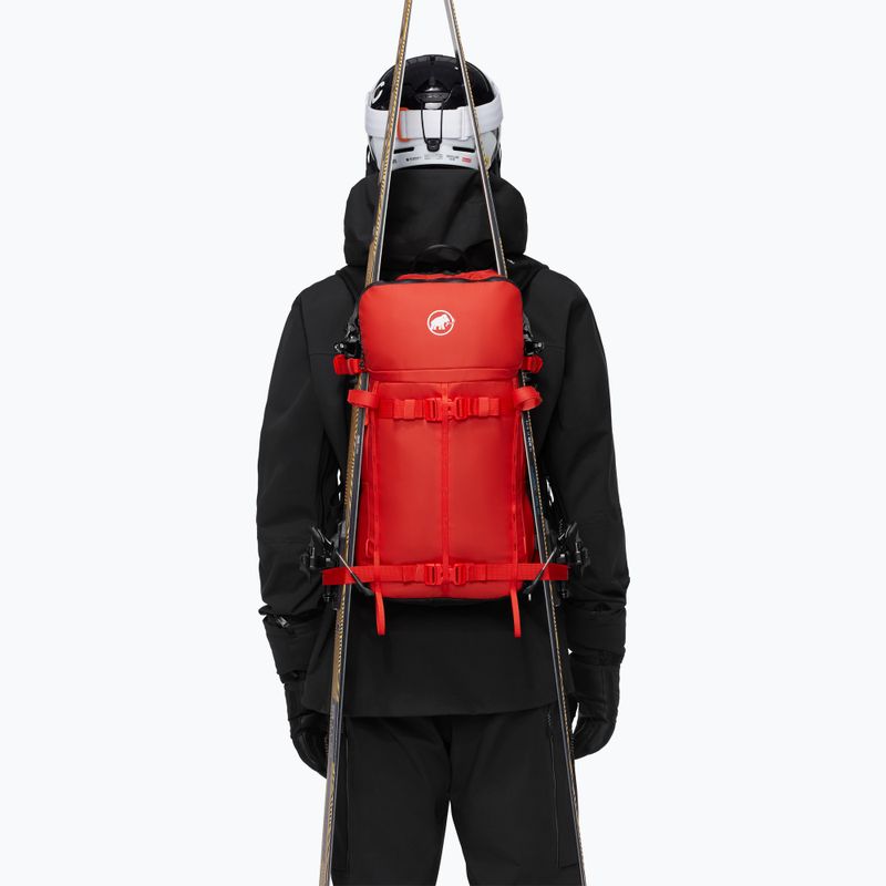 Mammut Nirvana 22 l ejtőernyős hátizsák Mammut piros/fekete 5