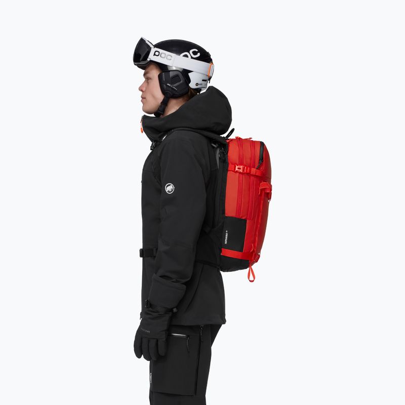 Mammut Nirvana 22 l ejtőernyős hátizsák Mammut piros/fekete 8