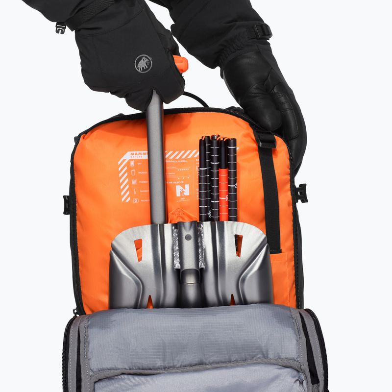 Mammut Nirvana 28 l ejtőernyős hátizsák fekete 4