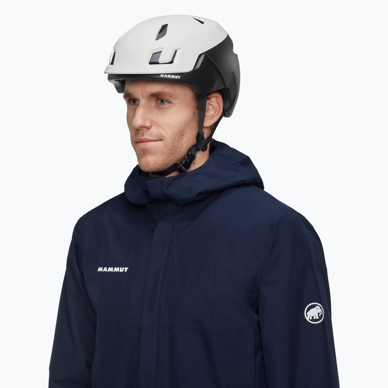 Mászósisak Mammut Haute Route white/black 8