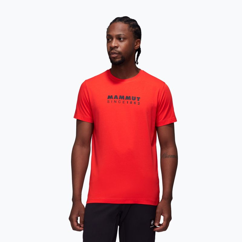 Férfi póló Mammut Core Logo mammut red