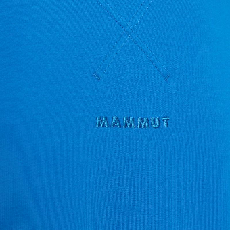 Férfi pulóver Mammut ML Hoody Logo glacier blue 8