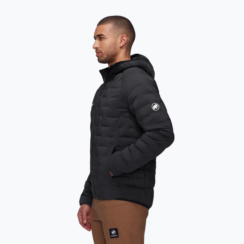 Férfi bélelt dzseki Mammut Sender Insulation Hooded black 3