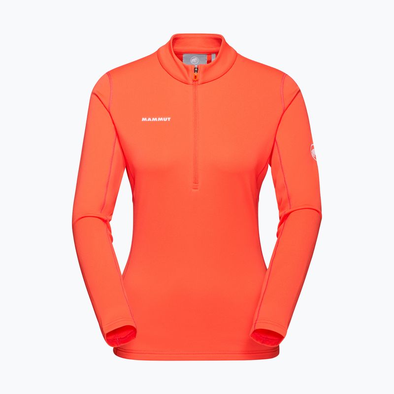 Mammut női trekking pulóver Aenergy ML Half Zip Pull Pull barack 4