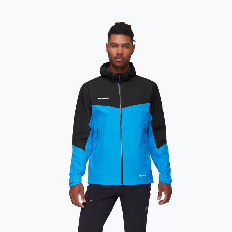 Mammut Convey Tour HS férfi esőkabát gleccserkék/fekete