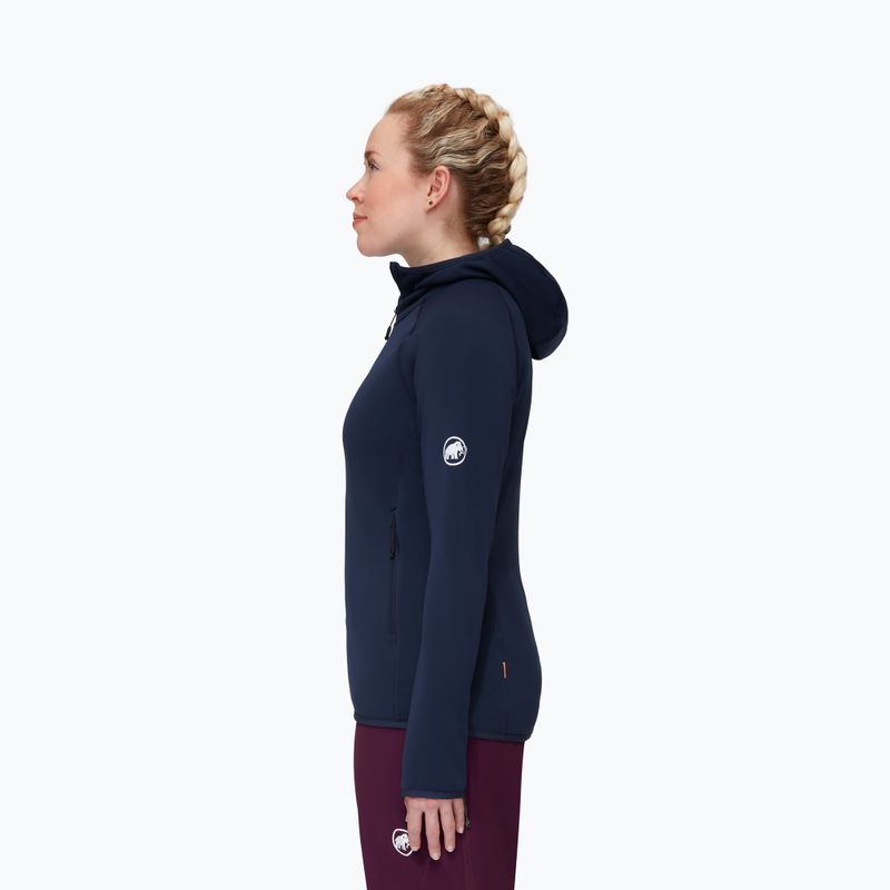 Női túra pulóver Mammut Aconcagua ML Hooded Jacket Women marine 3