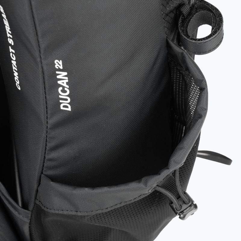 Mammut Ducan 22 l túra hátizsák fekete 6