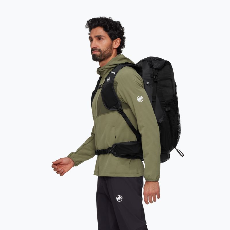 Mammut Ducan Spine túra hátizsák 28-35 l fekete 6