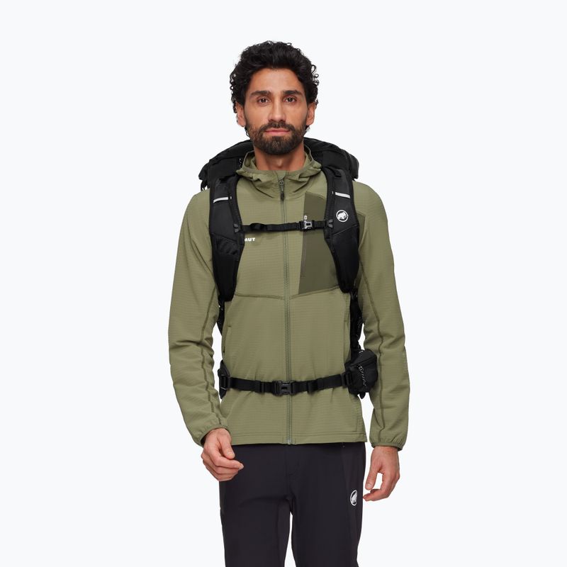 Mammut Ducan Spine 50-60 l trekking hátizsák fekete 6