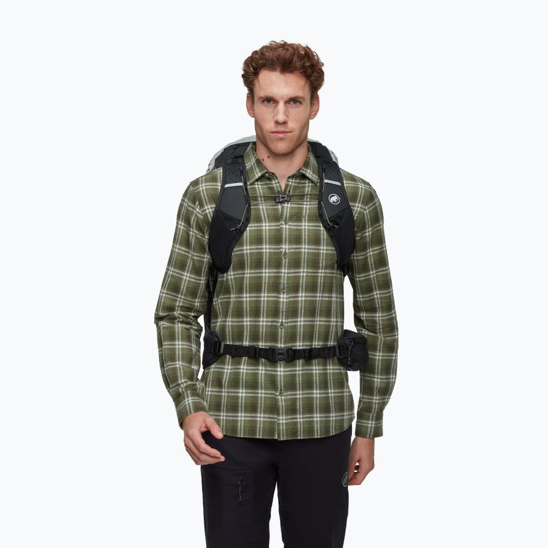 Mammut Ducan Spine 28-35 l ezüst zsálya/fekete túra hátizsák 6