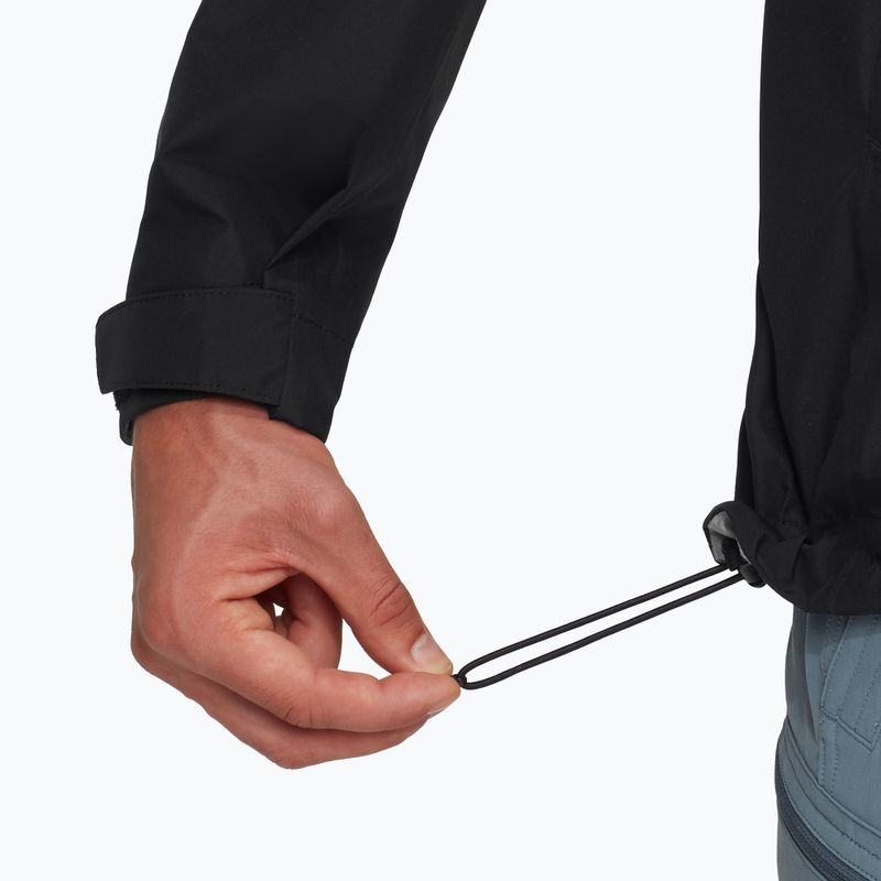 Férfi esőkabát Mammut Treeline HS Hooded black 7