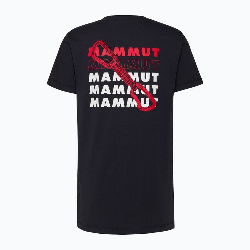 Mammut férfi póló Massone Quickdraw fekete 2