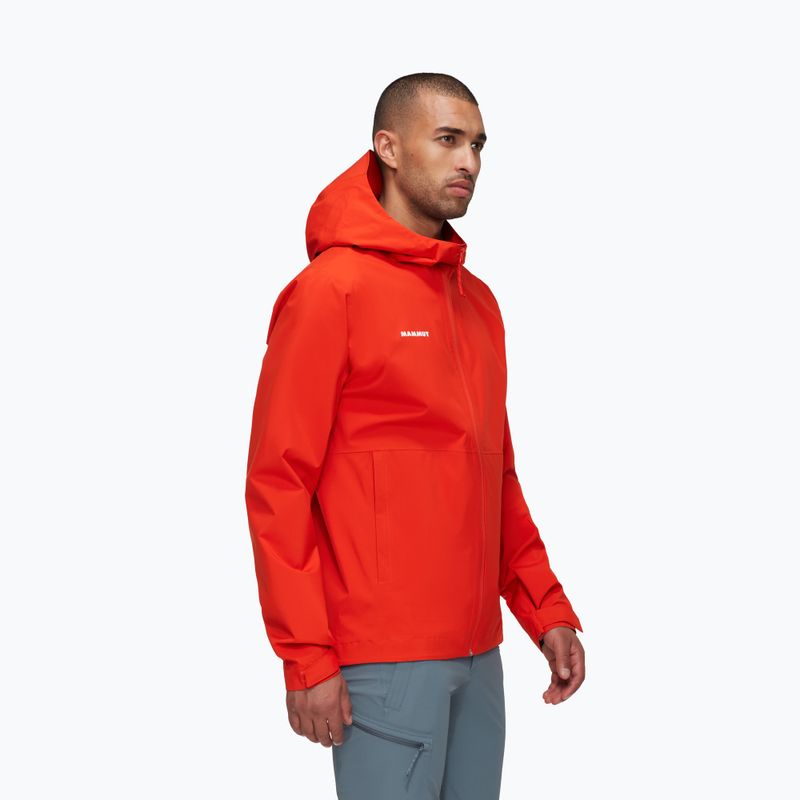 Mammut Linard Light HS kapucnis férfi esőkabát mammut piros 3