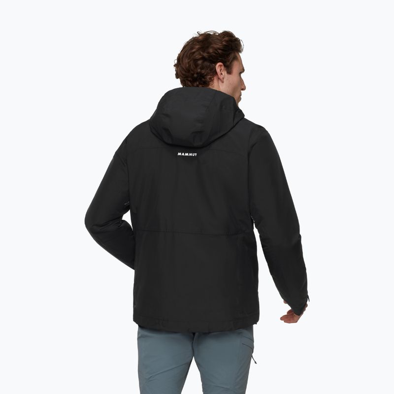 Férfi 3 az 1-ben kabát Mammut Treeline 3 in 1 HS Hooded Jacket Men black/black 2