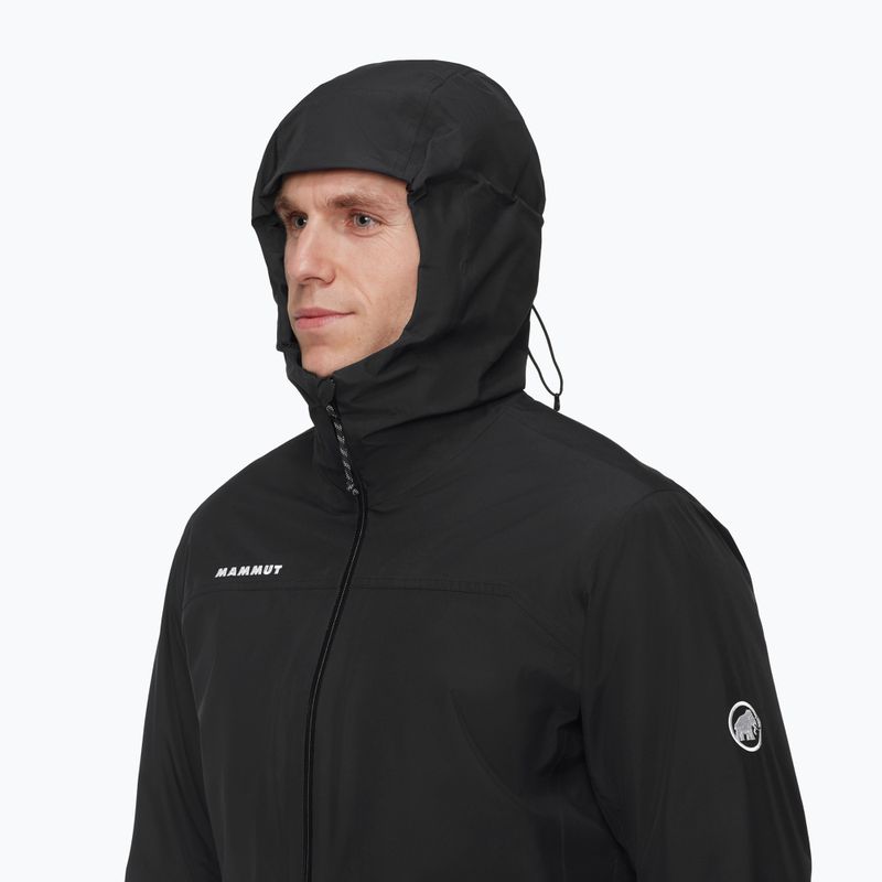 Férfi 3 az 1-ben kabát Mammut Treeline 3 in 1 HS Hooded Jacket Men black/black 5
