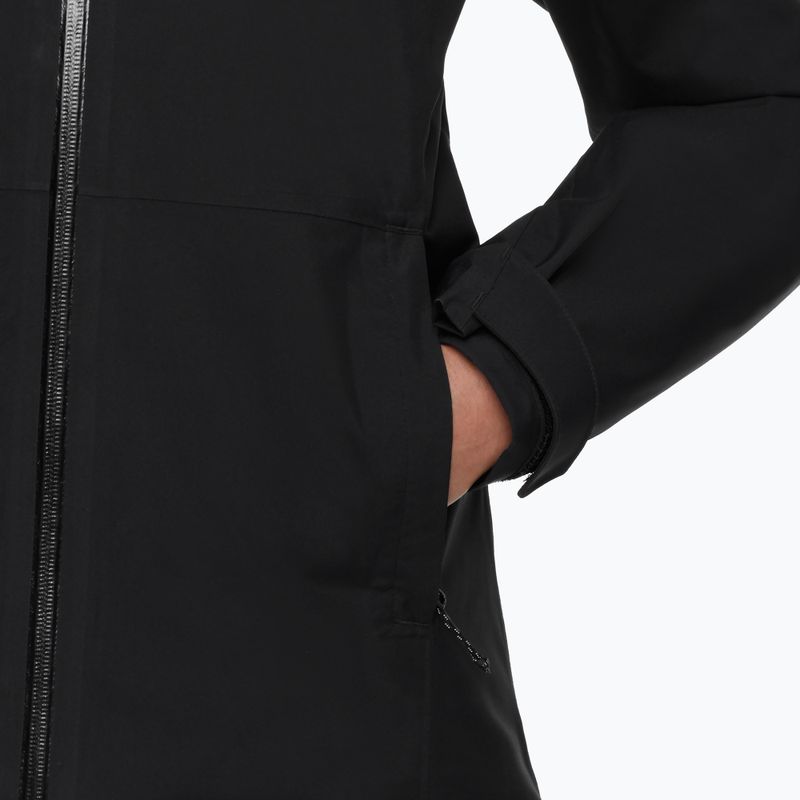 Női esőkabát Mammut Linard HS Thermo Hooded Jacket Women black 5