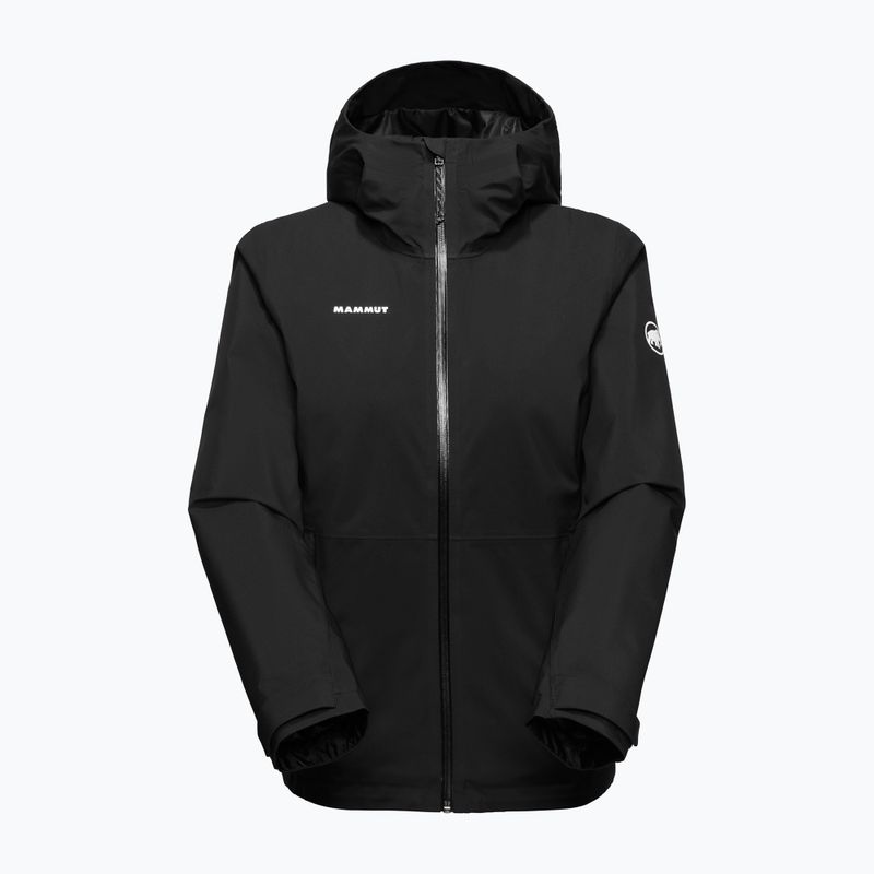 Női esőkabát Mammut Linard HS Thermo Hooded Jacket Women black 7