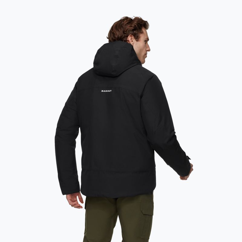 Férfi pehelydzseki Mammut Treeline HS Thermo Hooded black 2