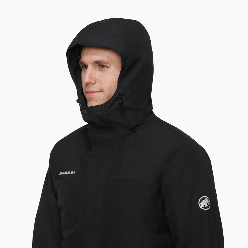 Férfi pehelydzseki Mammut Treeline HS Thermo Hooded black 4