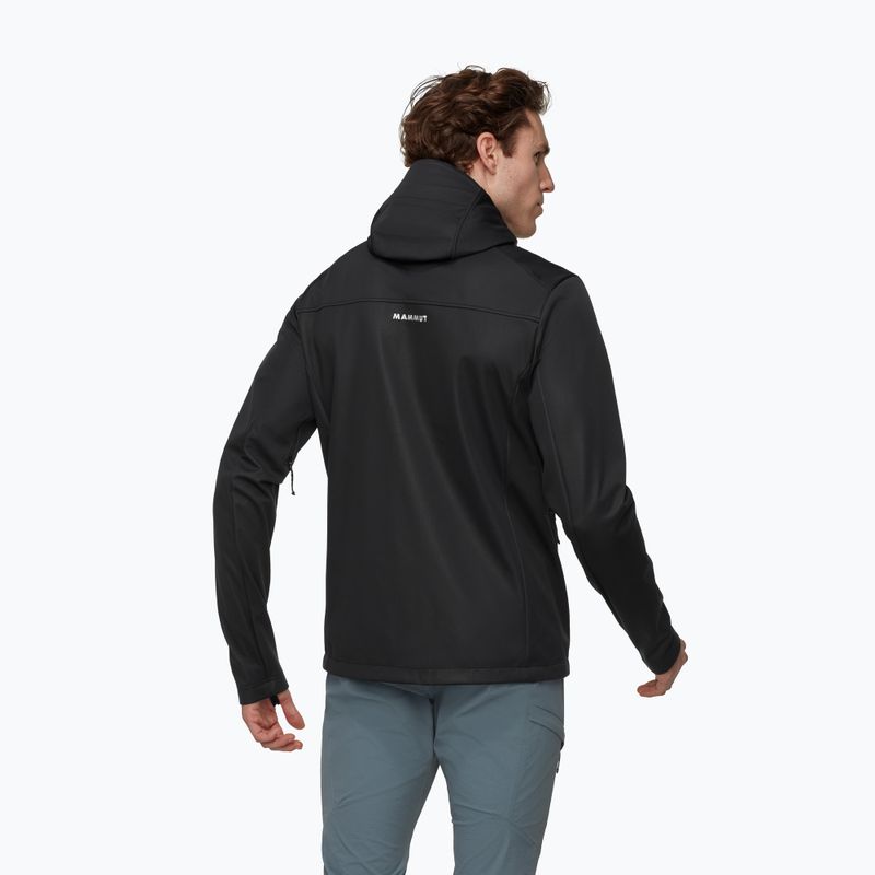 Férfi softshell dzseki Mammut Ultimate VIII Softshell Hooded black 2
