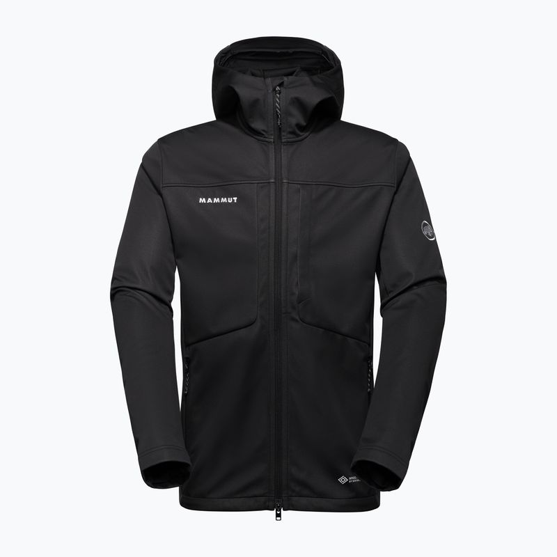 Férfi softshell dzseki Mammut Ultimate VIII Softshell Hooded black 4