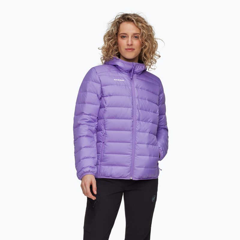 Női pehelykabát Mammut Waymarker IN Hooded lavender/black